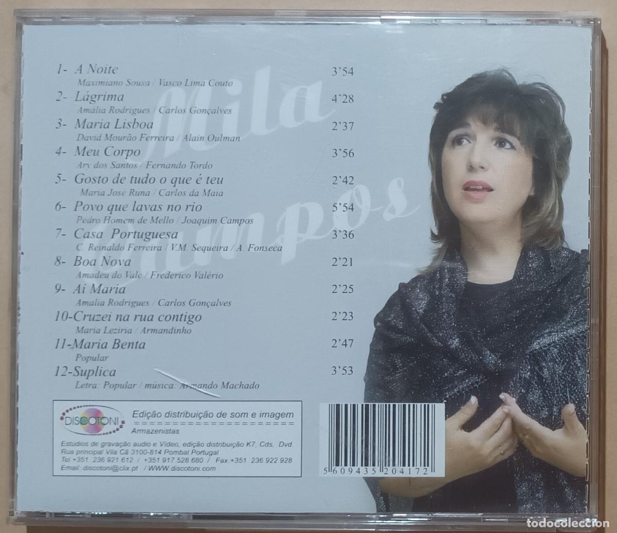 CDs de m&uacute;sica: CD - MILA CAMPOS - SIMPLEMENTE *** DEDICADO - Foto 3