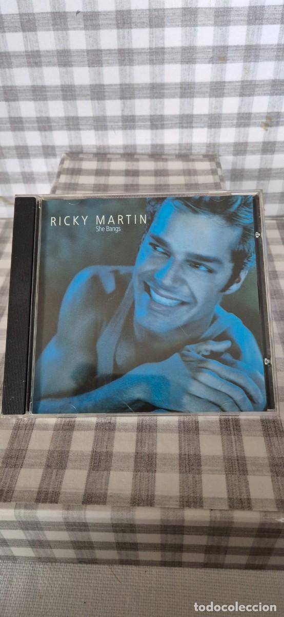 CDs de m&uacute;sica: CD PROMO - RICKY MARTIN - SHE BANGS - Foto 1