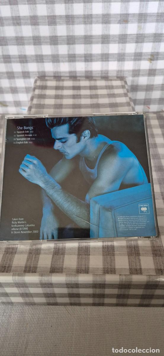 CDs de m&uacute;sica: CD PROMO - RICKY MARTIN - SHE BANGS - Foto 2