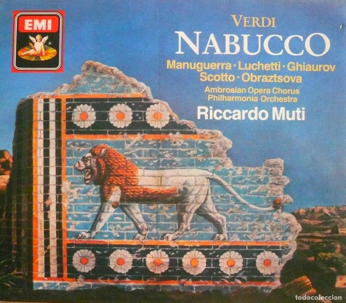CDs de m&uacute;sica: VERDI / NABUCCO / DIR: RICARDO MUTI - Foto 1