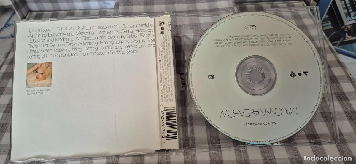 CDs de m&uacute;sica: CD PROMO - MADONNA - TAKE A BOW - Foto 3