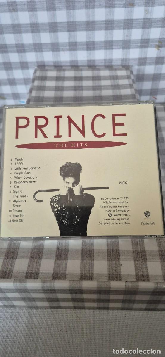 CDs de m&uacute;sica: CD DIFICIL - PRINCE - THE HITS - Foto 3