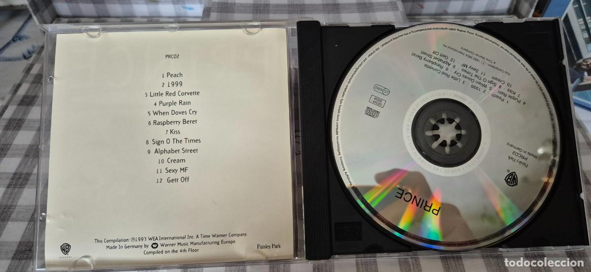 CDs de m&uacute;sica: CD DIFICIL - PRINCE - THE HITS - Foto 4