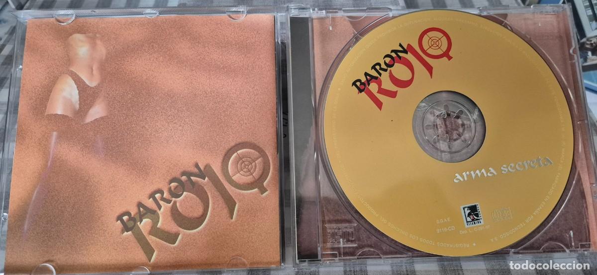 CDs de m&uacute;sica: CD - BARON ROJO - ARMA SECRETA - Foto 3