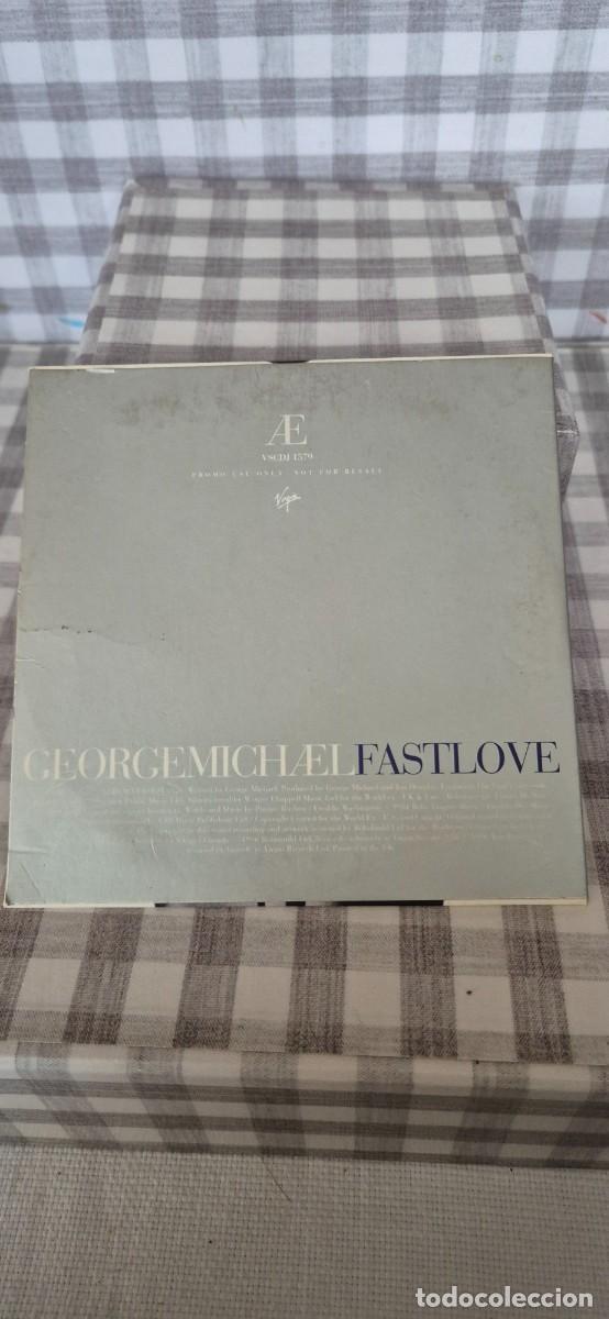 CDs de m&uacute;sica: CD PROMO - GEORGE MICHAEL - FASTLOVE - Foto 2