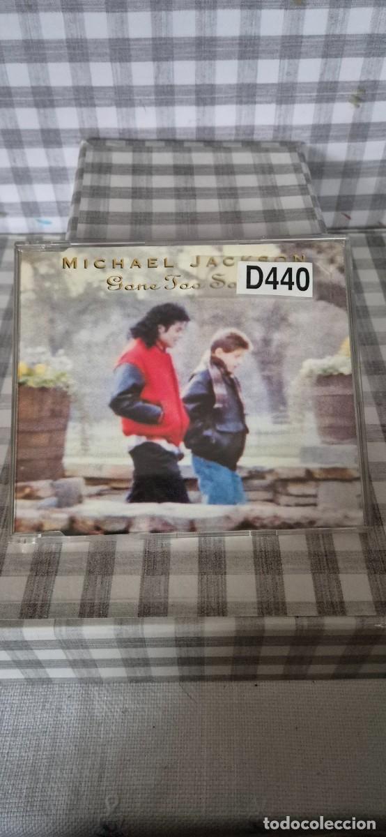 CDs de m&uacute;sica: CD PROMO - MICHAEL JACKSON - GONE TOO SOON - DIFICIL - Foto 1