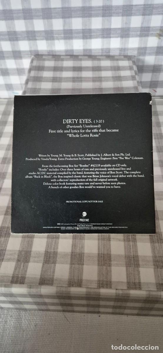 CDs de m&uacute;sica: CD PROMO - AC/DC - DIRTY EYES - Foto 2