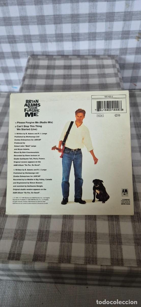 CDs de m&uacute;sica: CD PROMO - BRYAN ADAMS - PLEASE FORGIVE ME - Foto 2