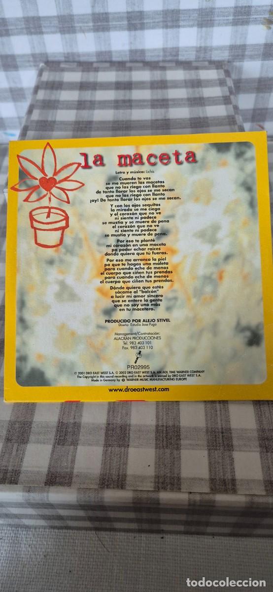 CDs de m&uacute;sica: CD PROMO - LA CABRA MECANICA - LA MACETA - Foto 2