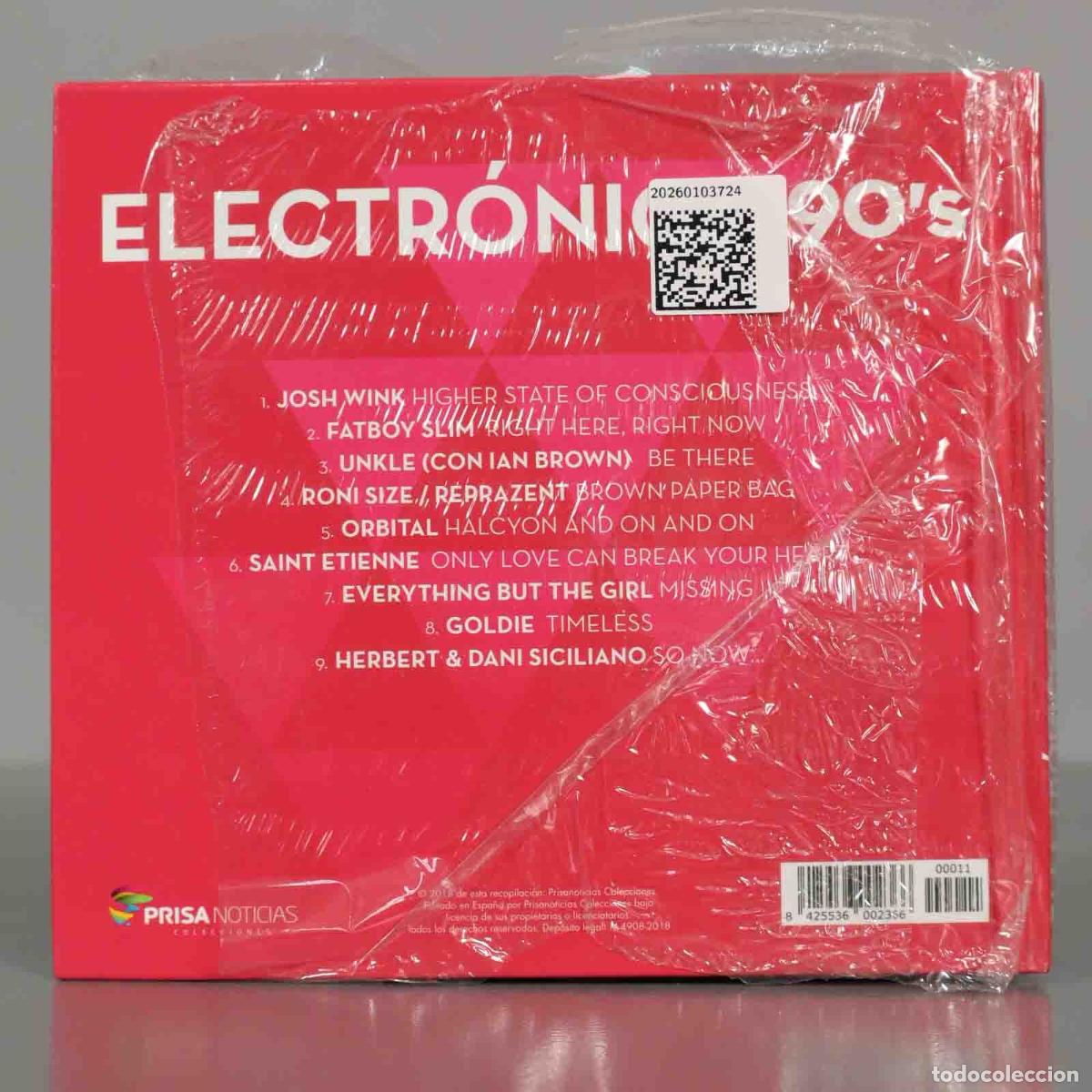 CDs de m&uacute;sica: CD. ELECTRONICA 90&acute;s. PRECINTADO - Foto 2