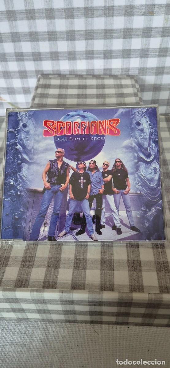 CDs de m&uacute;sica: CD PROMO - SCORPIONS - DOES ANYONE KNOW - Foto 1