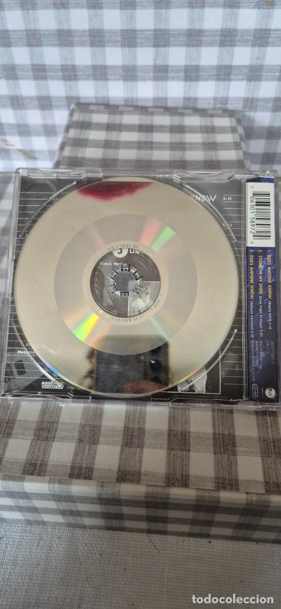 CDs de m&uacute;sica: CD PROMO - SCORPIONS - DOES ANYONE KNOW - Foto 2