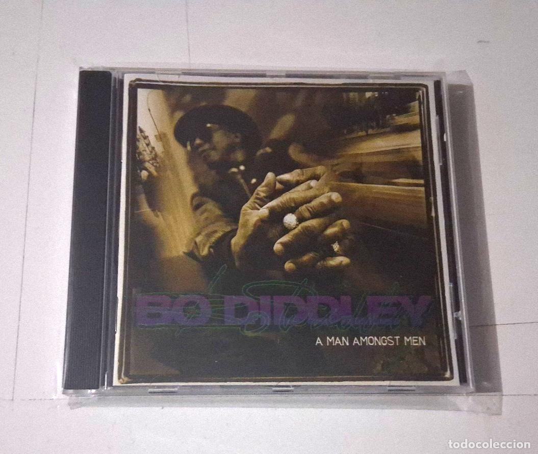 CDs de m&uacute;sica: BO DIDDLEY &rdquo;A MAN AMONGST MEN&rdquo; CD 10 TRAKCS - Foto 1
