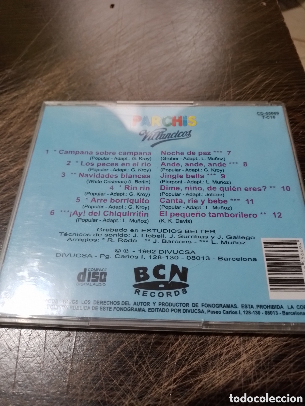 CDs de m&uacute;sica: Parchis CD Villancicos - Foto 2