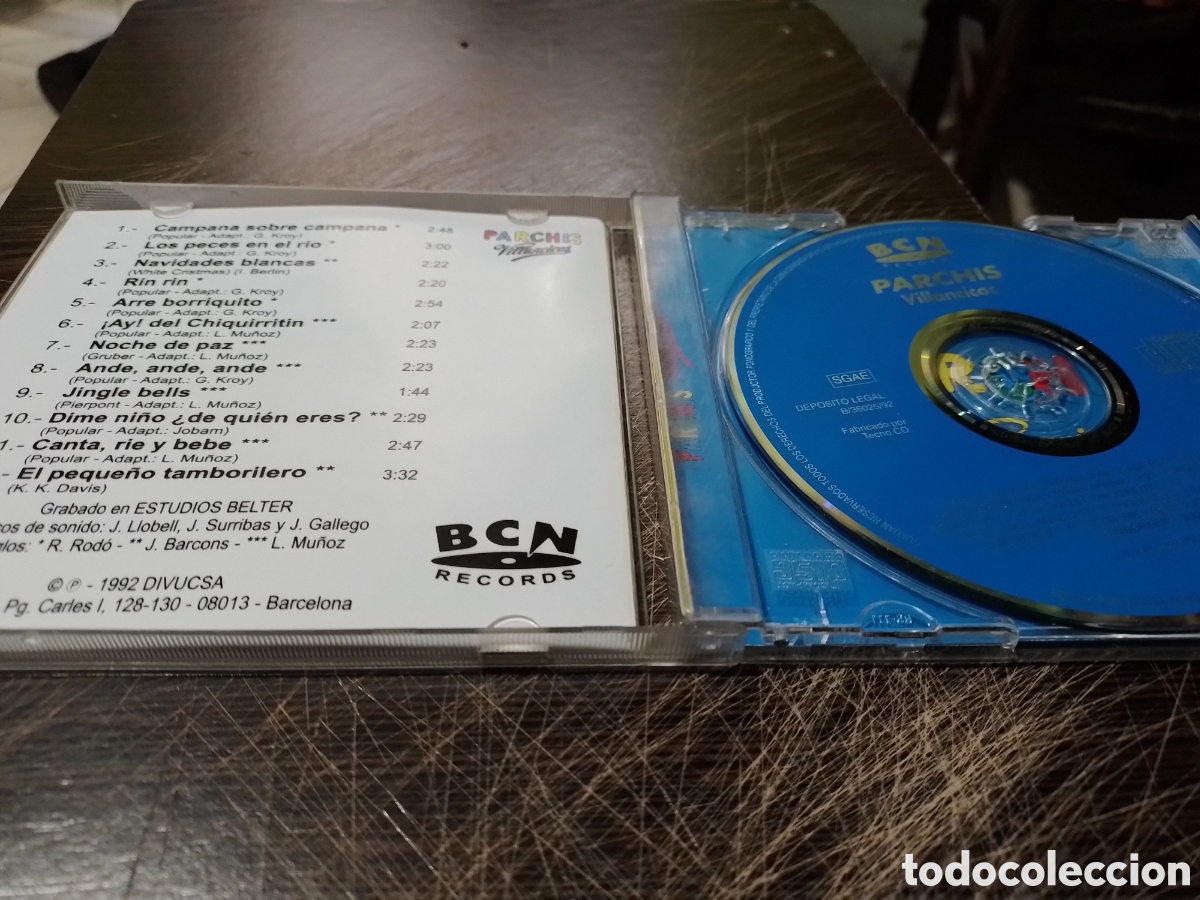 CDs de m&uacute;sica: Parchis CD Villancicos - Foto 3