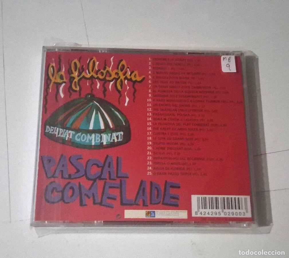 CDs de m&uacute;sica: PASCAL COMELADE &rdquo;LA FILOSOFIA DEL PLAT COMBINAT&rdquo; CD 25 TRACKS - Foto 2
