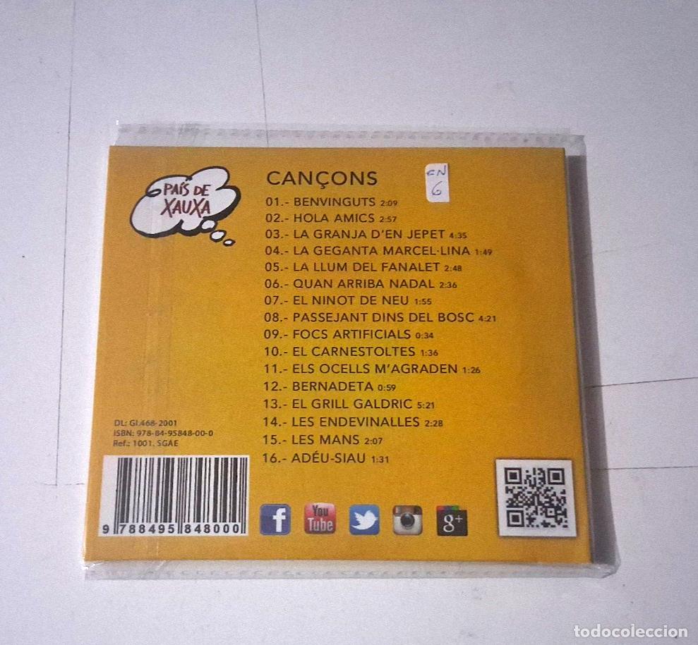 CDs de m&uacute;sica: PAIS DE XAUXA &rdquo;CAN&Ccedil;ONS&rdquo; CD 16 TRACKS COMO NUEVO DIGIPACK - Foto 2