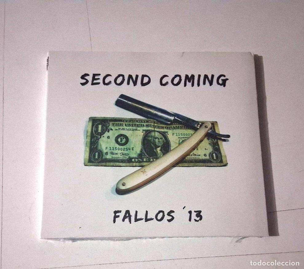 CDs de m&uacute;sica: SECOND COMING &rdquo;FALLOS 13&rdquo; CD 8 TRACKS PRECINTADO SEALED DIGIPACK - Foto 1
