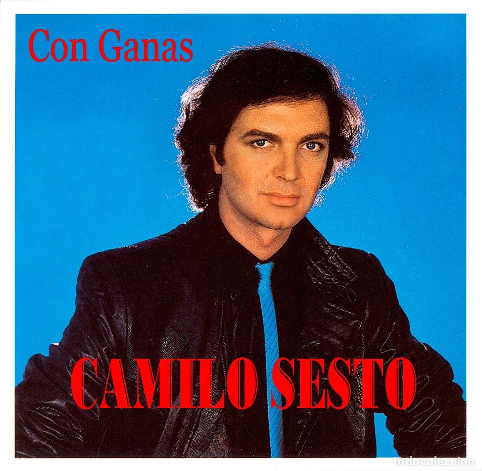 CDs de m&uacute;sica: CAMILO SESTO - Con Ganas (1983) - Foto 1