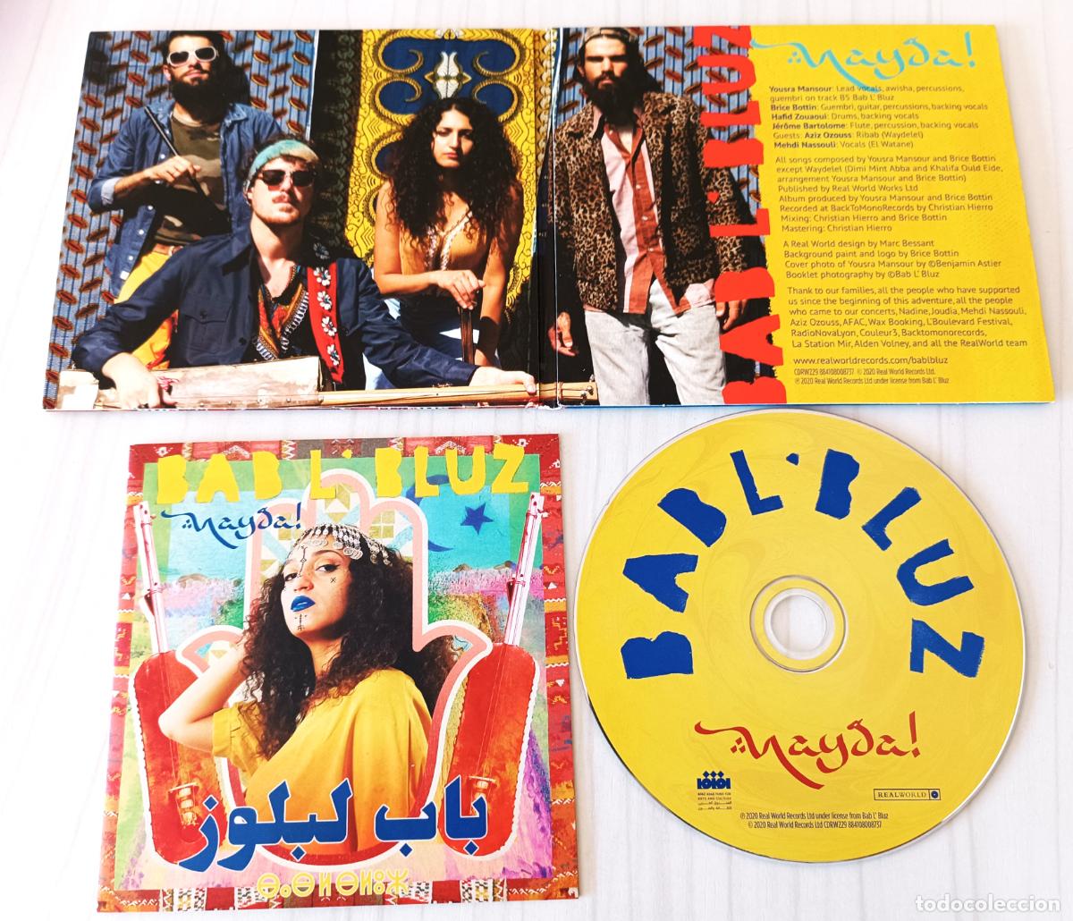 CDs de m&uacute;sica: CD BAB L&acute;BLUZ - NAYDA REAL WORLD EDIC EU - 2020 - Foto 2