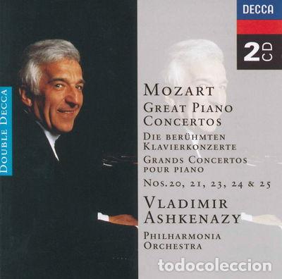 CDs de M&uacute;sica: Mozart: Great Piano Concertos- 0028945295824