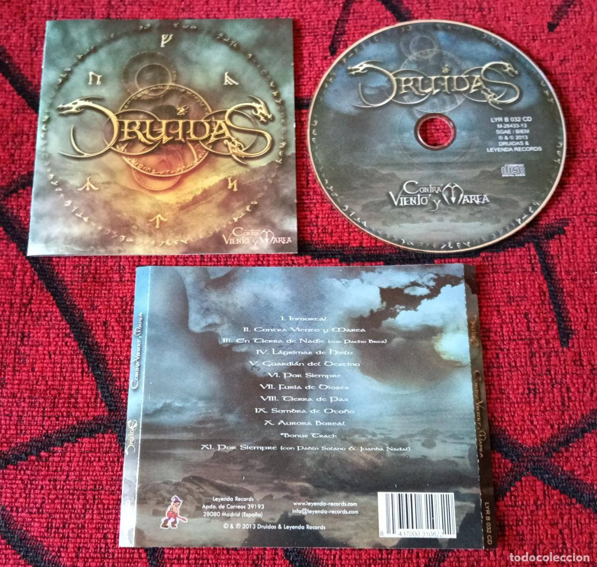 CDs de m&uacute;sica: DRUIDAS ** Contra Viento Y Marea ** CD 2013 - Foto 1