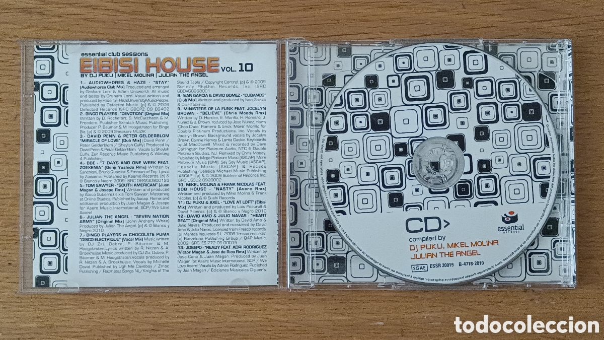 CDs de m&uacute;sica: Eibisi House Vol. 10 CD + DVD - Foto 3
