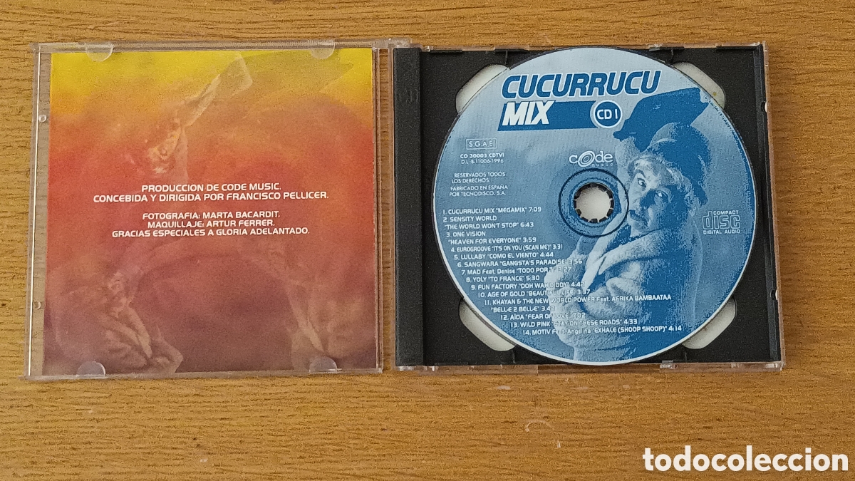 CDs de m&uacute;sica: Cucurrucu Mix (2 CDs) - Foto 3