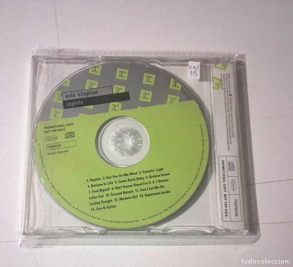 CDs de m&uacute;sica: ERIC CLAPTON &rdquo;REPTILE&rdquo; CD 14 TRACKS COMO NUEVO - Foto 2