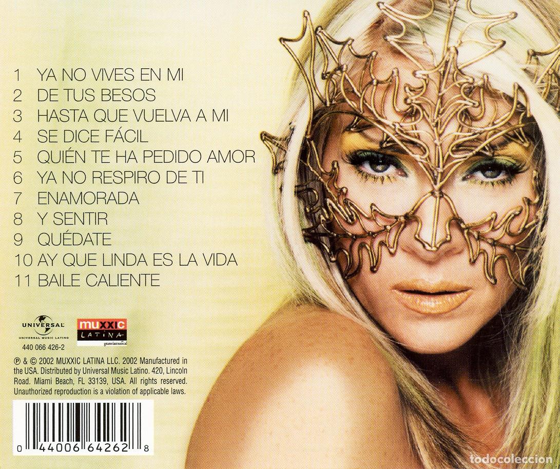 CDs de m&uacute;sica: YURI - Enamorada (2002) - Foto 2