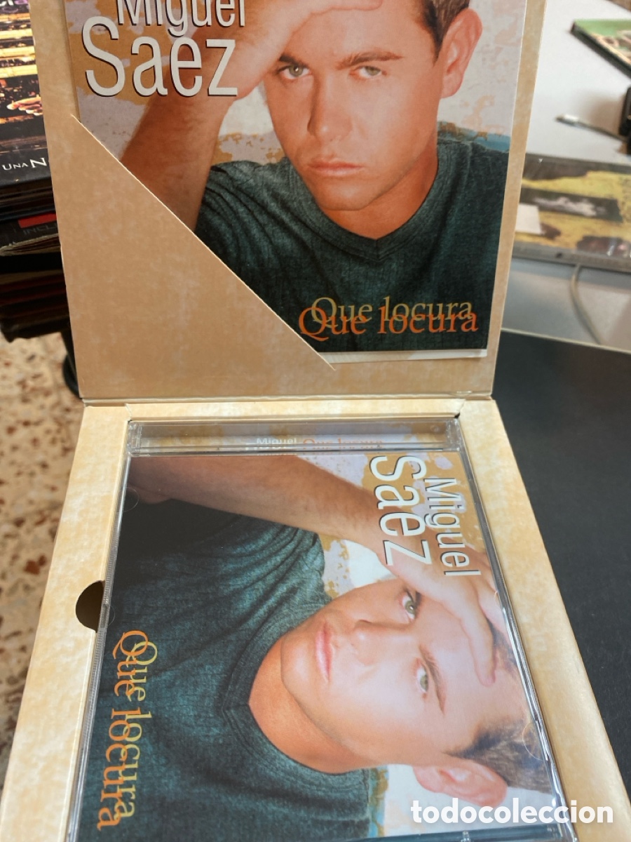 CD di Musica: MIGUEL SAEZ - QUE LOCURA CD EN CAJA ESPECIAL PRECINTADO
