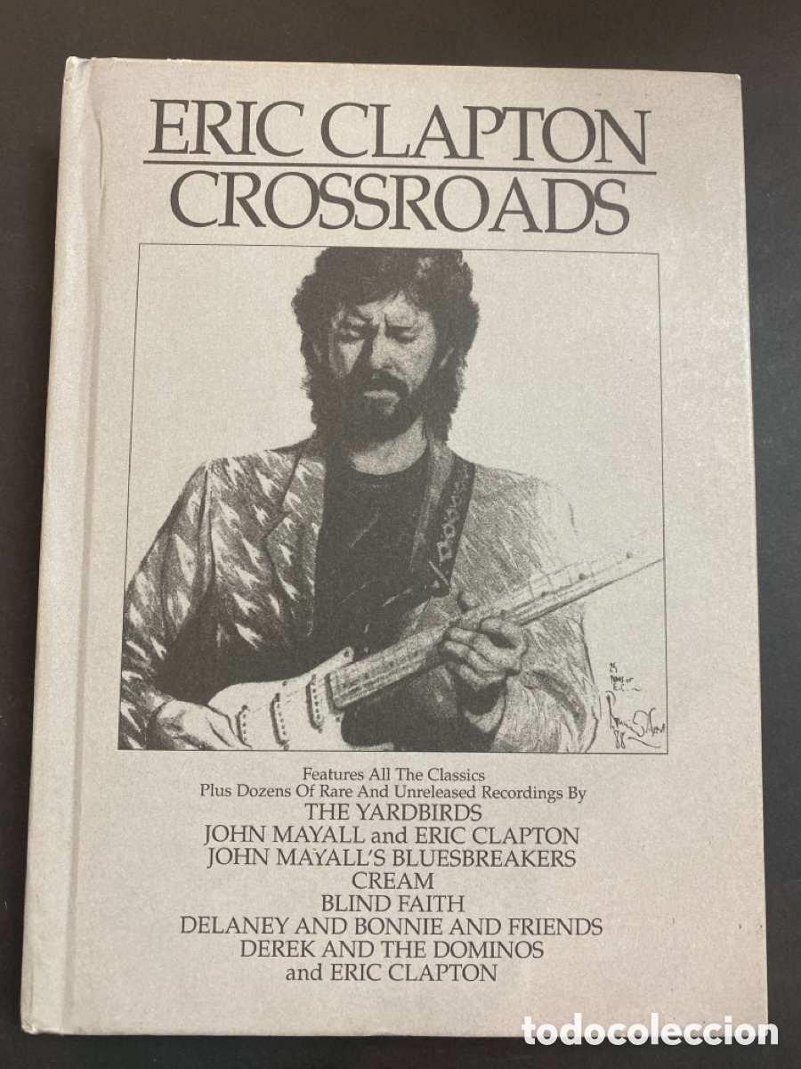 CDs de m&uacute;sica: ERIC CLAPTON - CROSSROADS CAJA CON 4 CDS + LIBRO - Foto 1