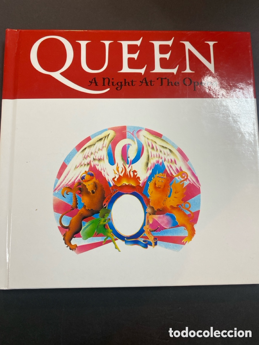 CDs de m&uacute;sica: QUEEN - A NIGHT AT THE OPERA CD EN LIBRO - Foto 1