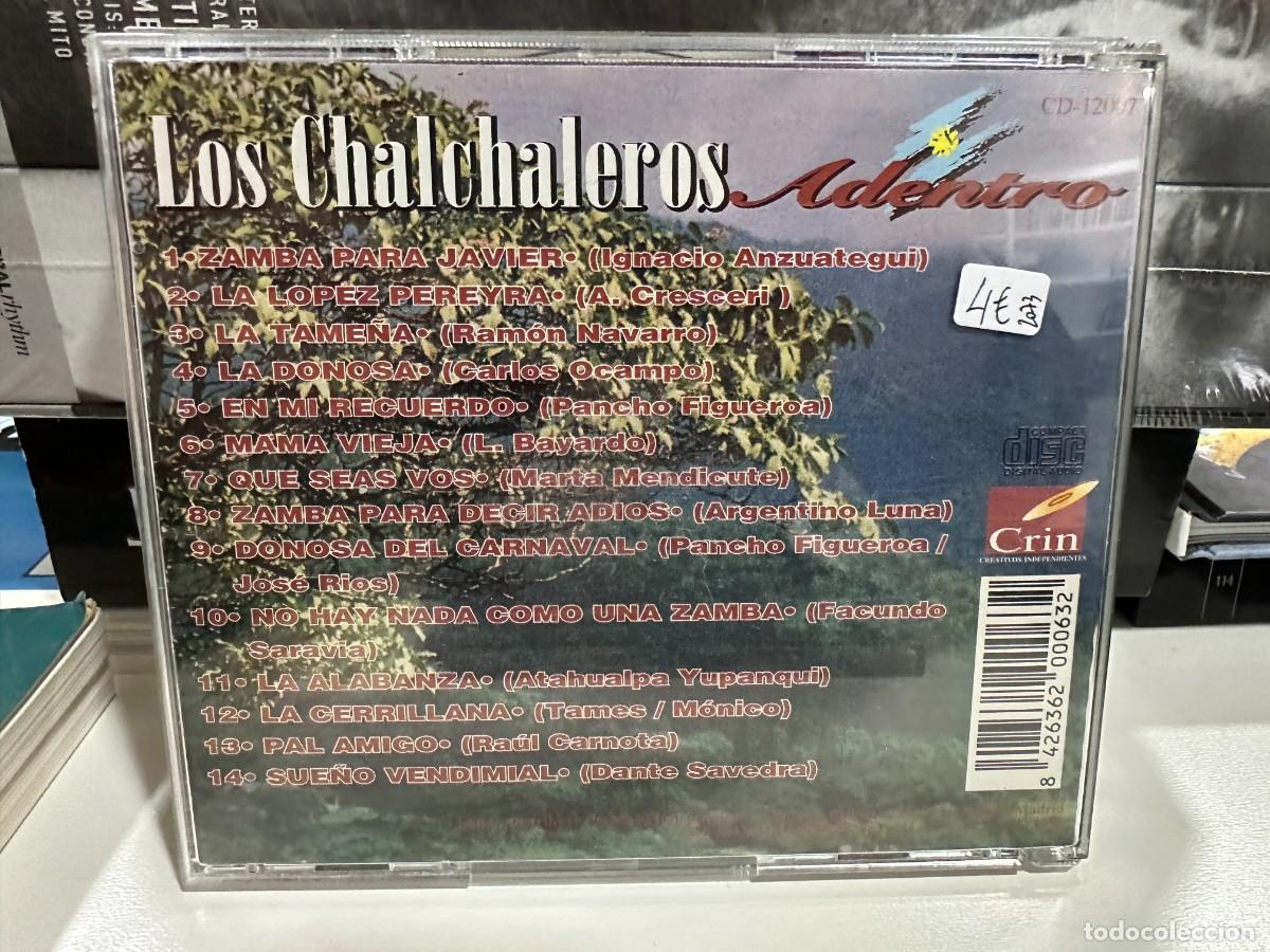 CDs de m&uacute;sica: Los Chalchaleros - Adentro (CD) - Foto 2