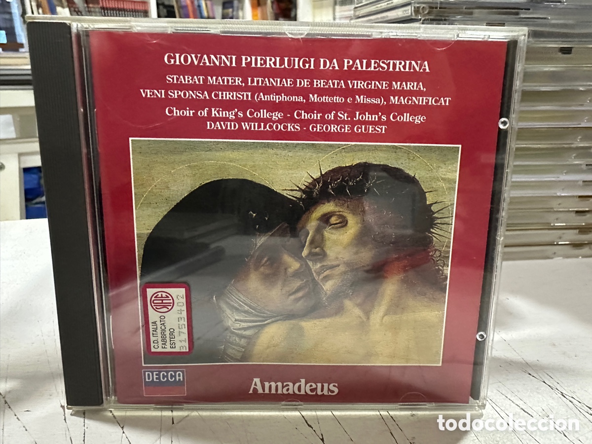 CDs de m&uacute;sica: Palestrina - David Willcocks - Stabat Mater (CD) - Foto 1