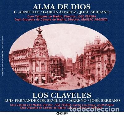 Musik-CDs: Alma de Dios / Los Claveles- 8429965005493
