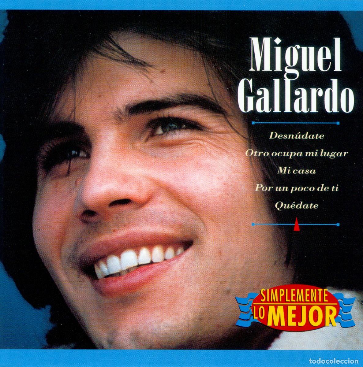 CDs de m&uacute;sica: MIGUEL GALLARDO - Simplemente lo Mejor (1996) - Foto 1