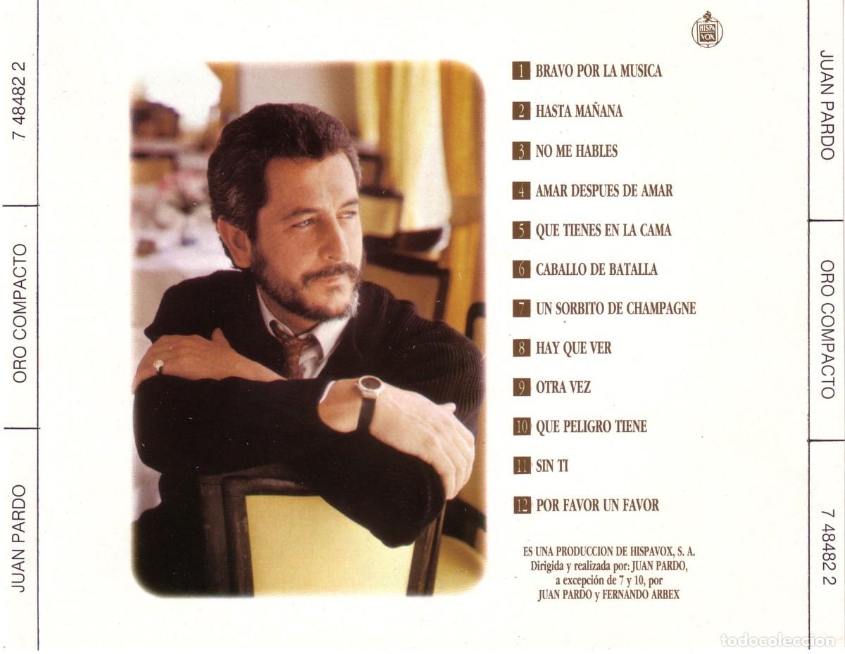 CDs de m&uacute;sica: JUAN PARDO - Oro Compacto (1988) - Foto 2
