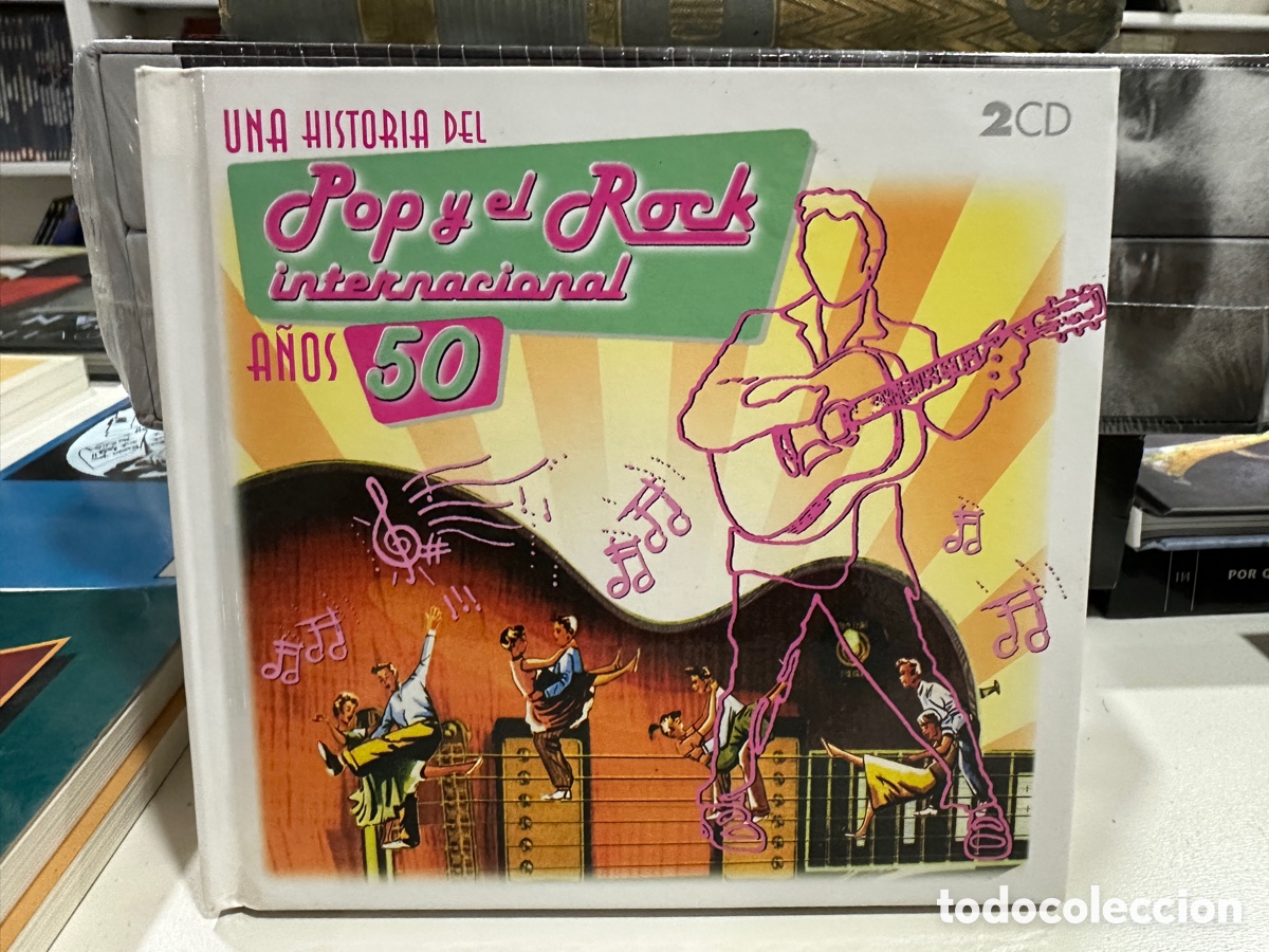 CDs de M&uacute;sica: Varios - Una Historia Del Pop Y El Rock Internacional A&ntilde;os 50 (2xCD)