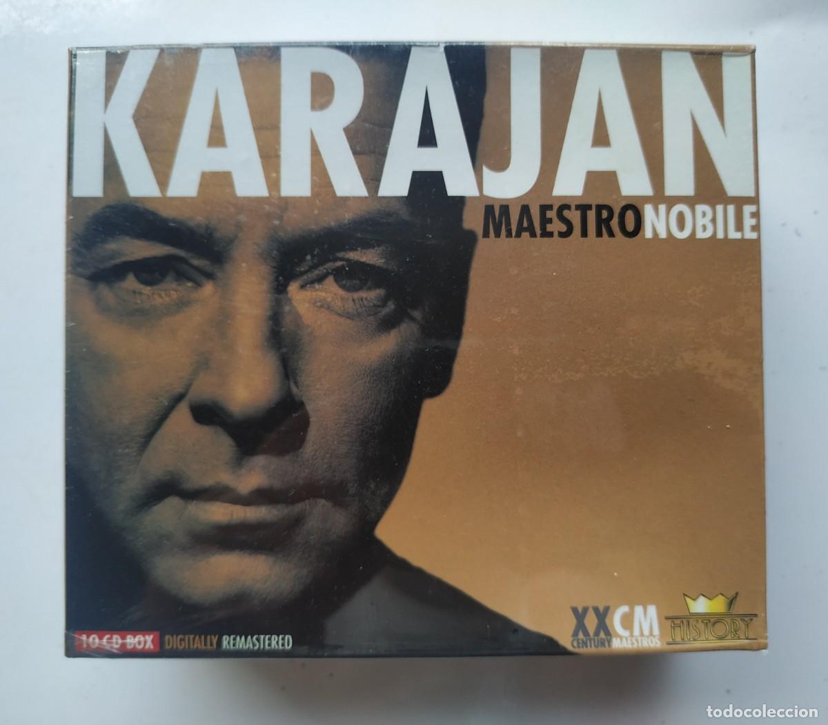 CDs de m&uacute;sica: CD KARAJAN MAESTRO NOBILE - 10 CD BOX - Foto 1