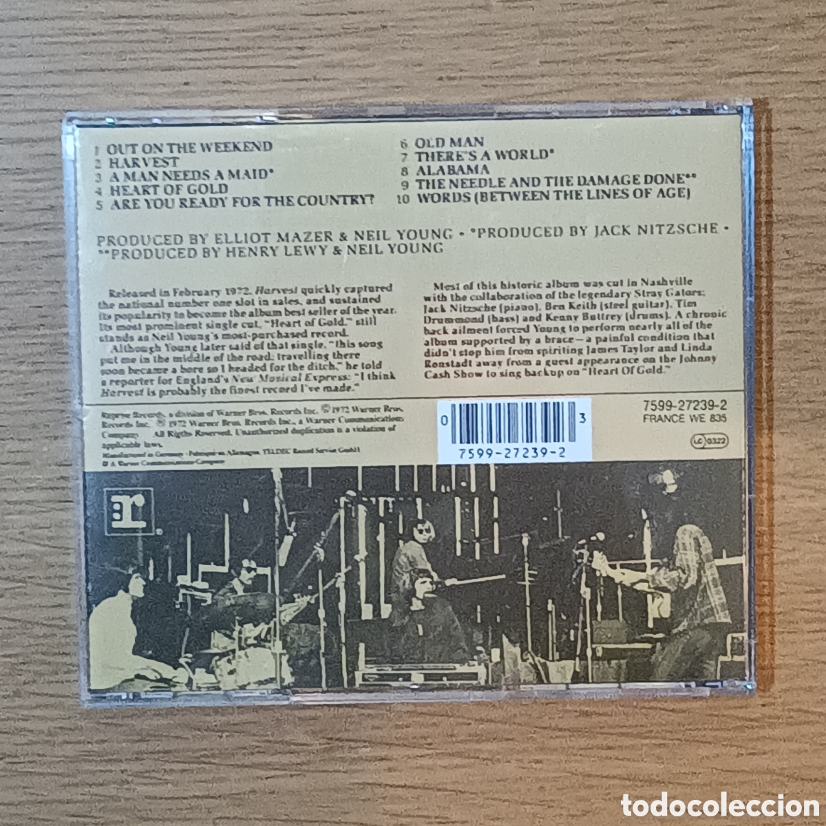 CDs de m&uacute;sica: Neil Young CD Harvest - Foto 2