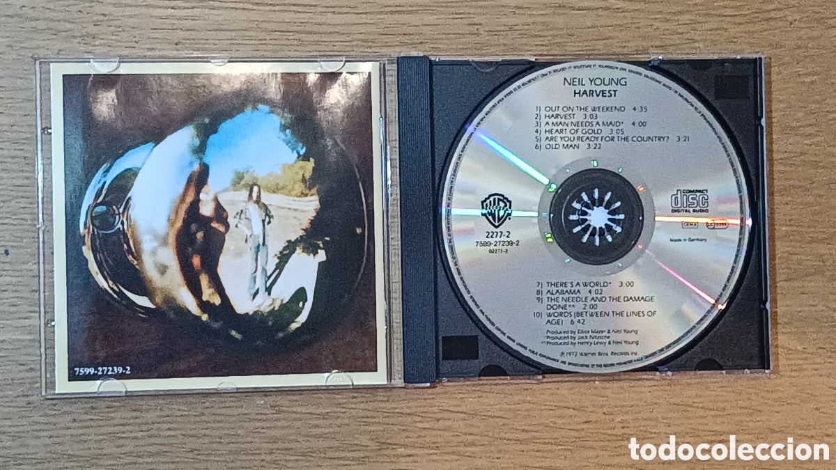 CDs de m&uacute;sica: Neil Young CD Harvest - Foto 3