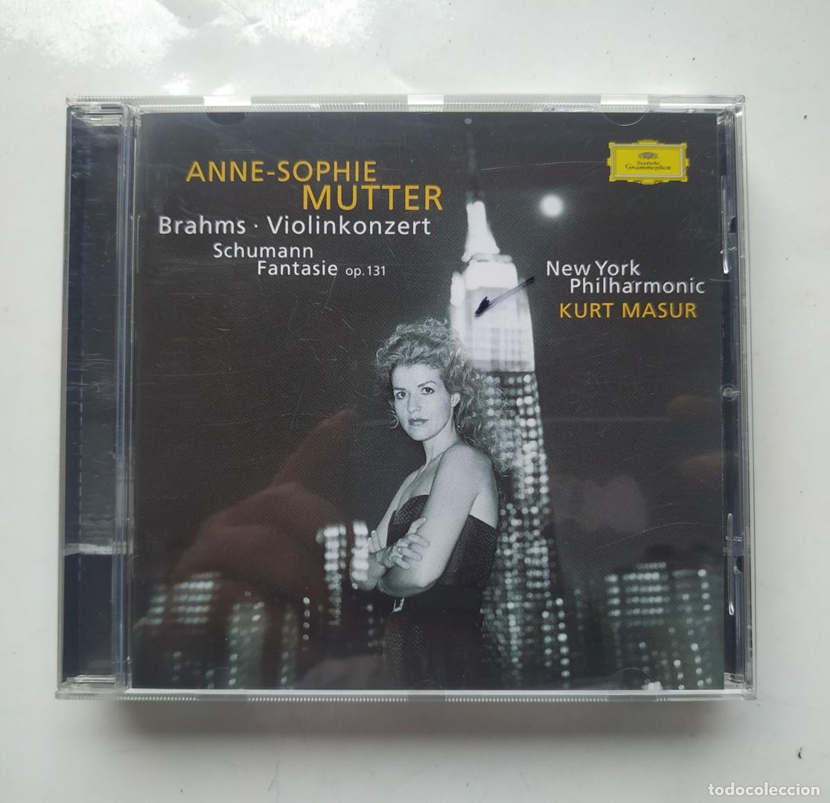 CDs de m&uacute;sica: CD ANNE SOHIE MUTTER - BRAHMS - Foto 1