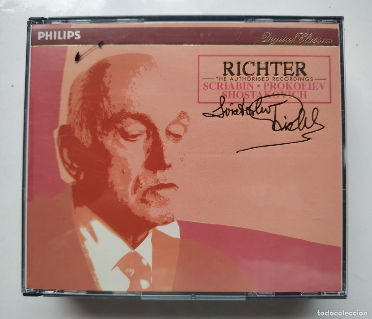 CDs de m&uacute;sica: CD RICHTER - THE AUTHORISED RECORDINGS - Foto 1
