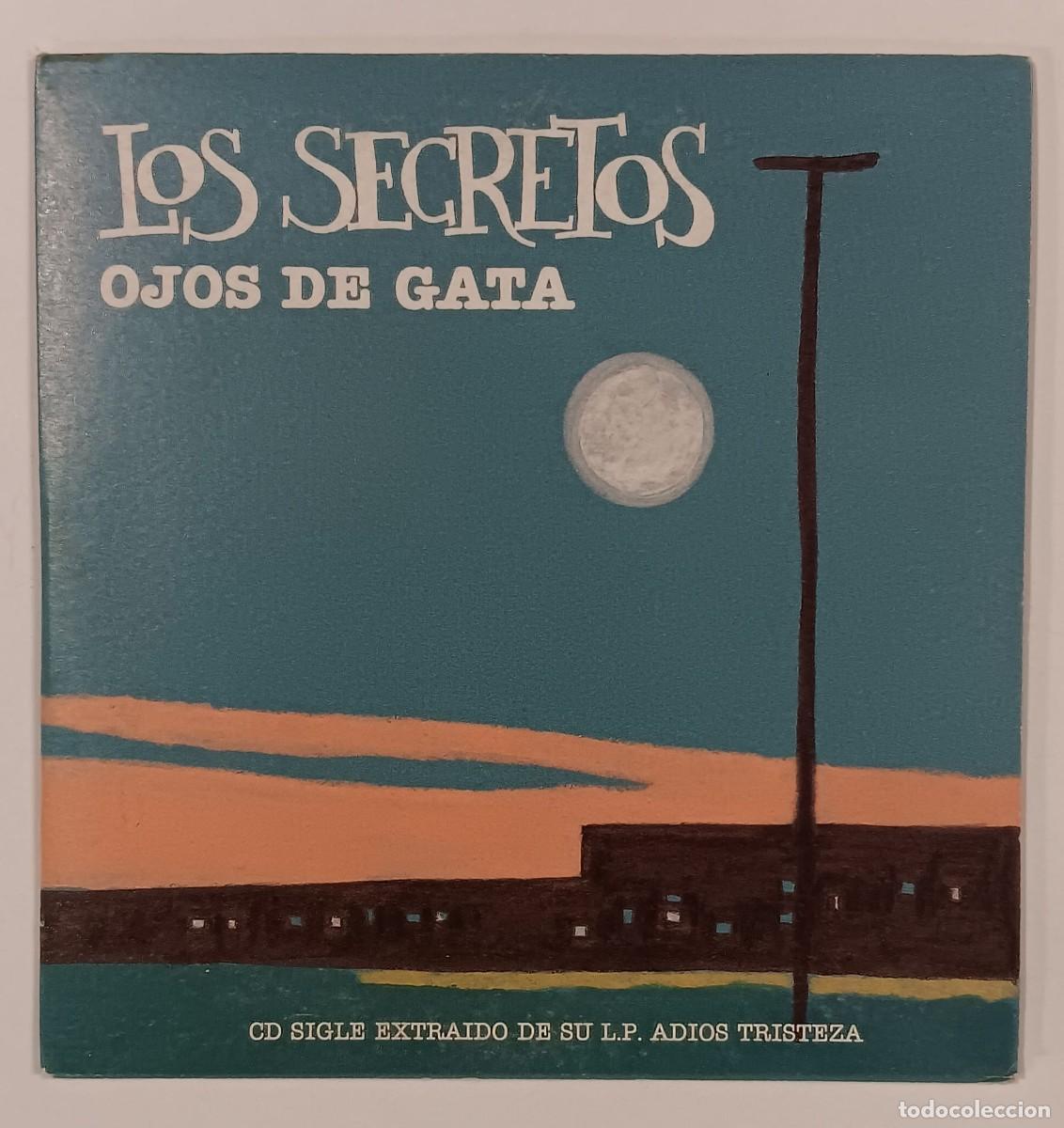 CDs de m&uacute;sica: CD SINGLE COMPACT DISC LOS SECRETOS OJOS DE GATA - Foto 1