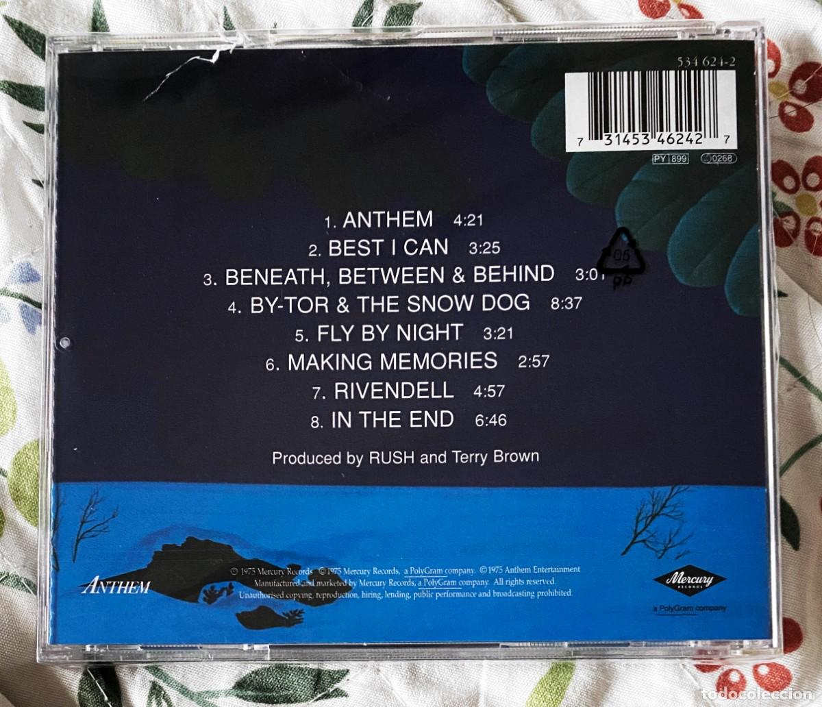CDs de m&uacute;sica: RUSH - FLY BY NIGHT CD NUEVO Y PRECINTADO - ROCK PROGRESIVO HARD ROCK - Foto 2