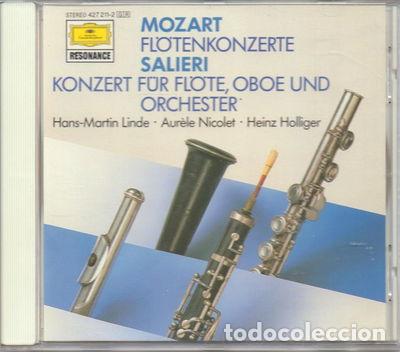 CDs de M&uacute;sica: Mozart/Salieri - Concertos pour Fl&ucirc;te- 0028942721128