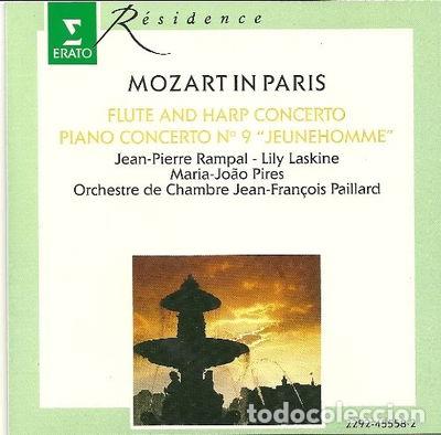 CDs de M&uacute;sica: Mozart In Paris / Flute and Harp Concerto / Piano Concerto No. 9- Jeunehomme- 0022924555824