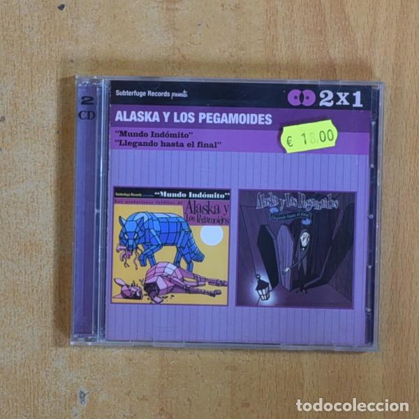 CDs de M&uacute;sica: ALASKA Y LOS PEGAMOIDES - MUNDO INDOMITO / LLEGANDO HASTA EL FINAL - CD