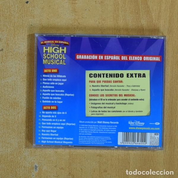 CDs de m&uacute;sica: VARIOS - HIGH SCHOOL MUSICAL - CD - Foto 2